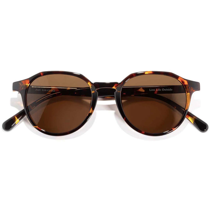 Sunski Vallarta Sunglasses Tortoise/Amber Polarized