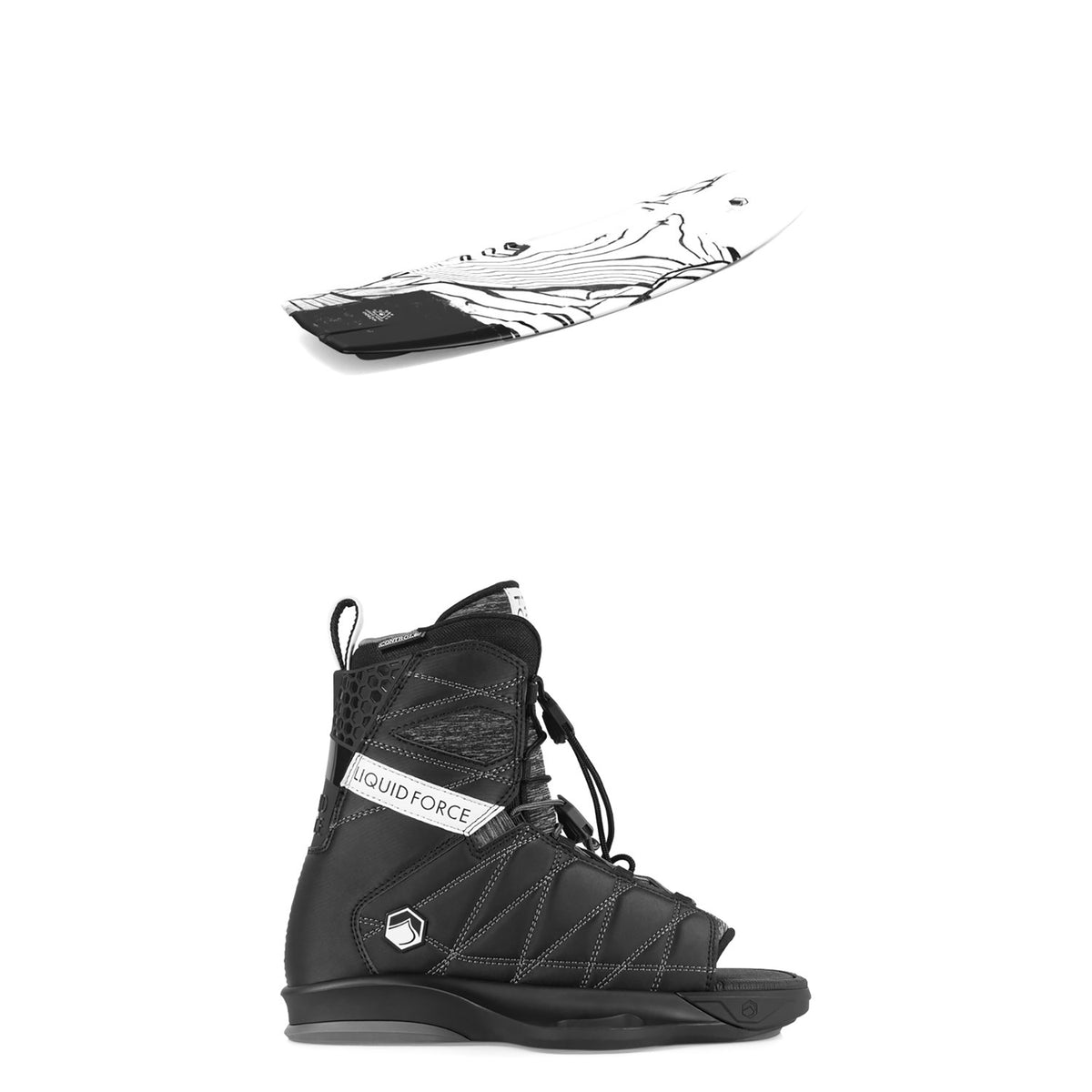 Liquid Force RDX + Classic 6X OT Wakeboard Package 2024