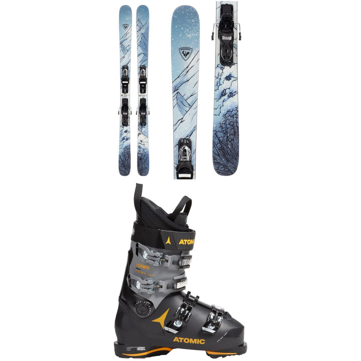 Rossignol Black Ops 92 Skis + Xpress 11 GW Bindings + Atomic Hawx Prime 100 GW Ski Boots 2024