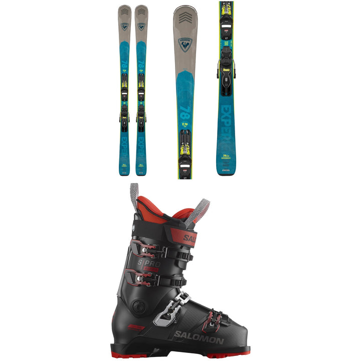 Rossignol Experience 78 CA Skis + Xpress 11 GW Bindings + Salomon S/Pro Alpha 100 Ski Boots 2024