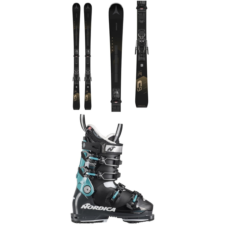 Atomic Cloud C9 Revo L Skis + M10 GW Bindings + Nordica Promachine 95 Ski Boots - Women's 2024