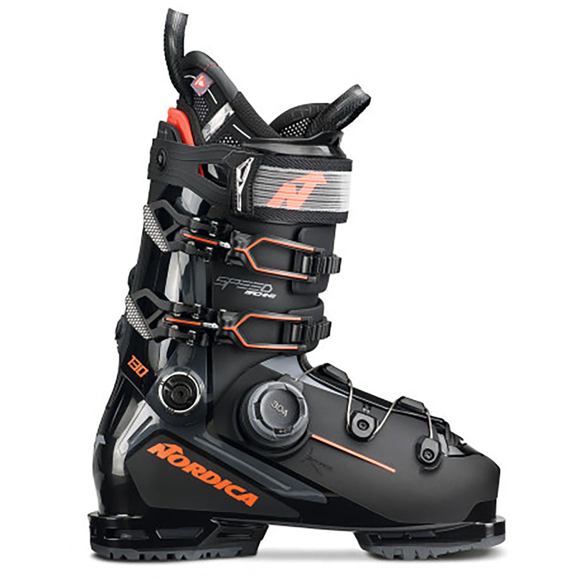 Nordica Speedmachine 3 BOA 130 Ski Boots 2025 Black / Anthracite / Red
