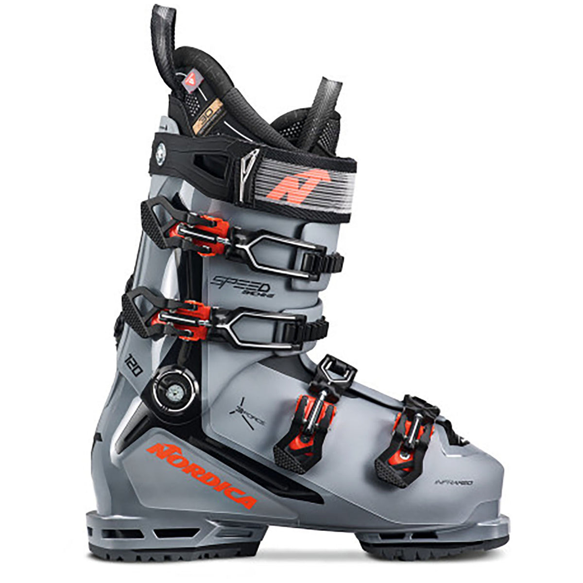 Nordica Speedmachine 3 120 Ski Boots 2025 Grey / Black / Red