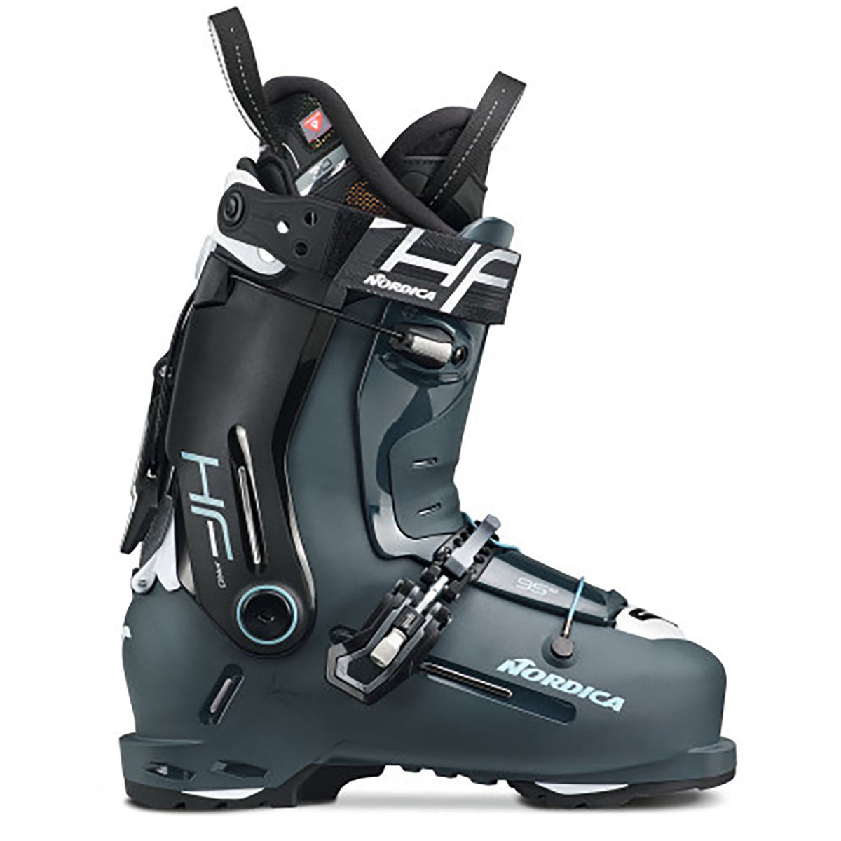 Nordica HF Pro 95 W GW Ski Boots - Women's 2025 Black / Anthracite / Red
