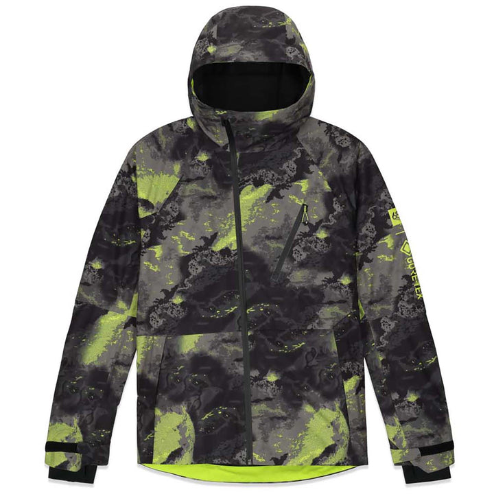 686 GORE-TEX Hydra Down Thermagraph® Jacket - Men's Lime Hemisphere
