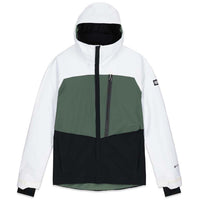 686 GORE-TEX GT Jacket - Men's White Cypress Colorblock::White Cypress Colorblock