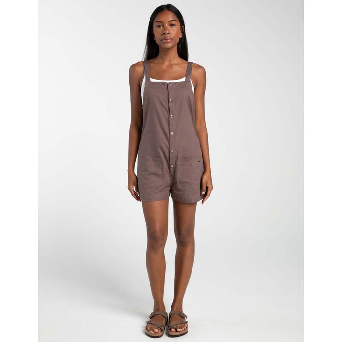 Volcom Stone Strut Romper - Women's Slate Grey