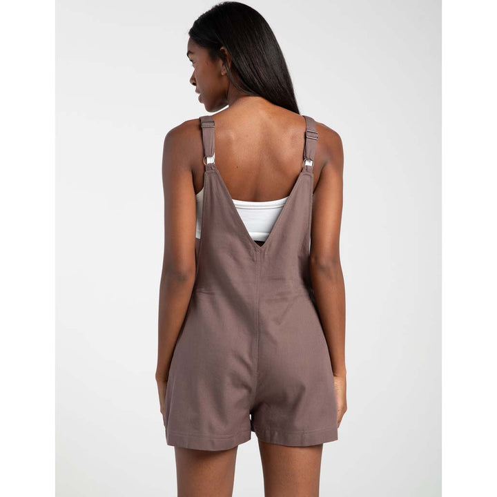 Volcom Stone Strut Romper - Women's Slate Grey