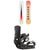 Burton Custom Flying V Snowboard + Cartel EST Snowboard Bindings