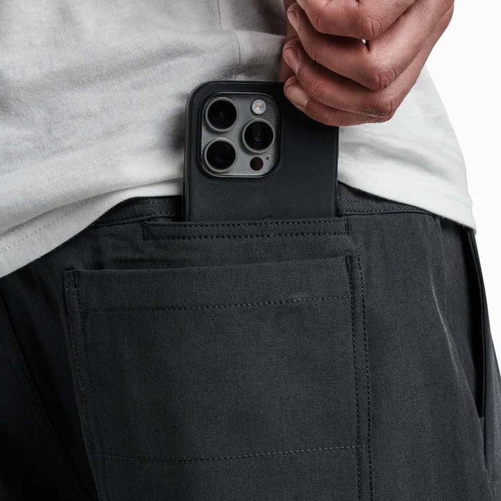 Roark Hybro Hybrid Shorts - Men's Black