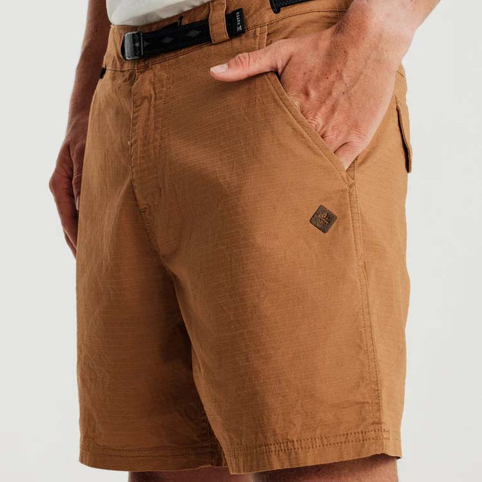 Roark Campover Shorts - Men's Pignoli Brown