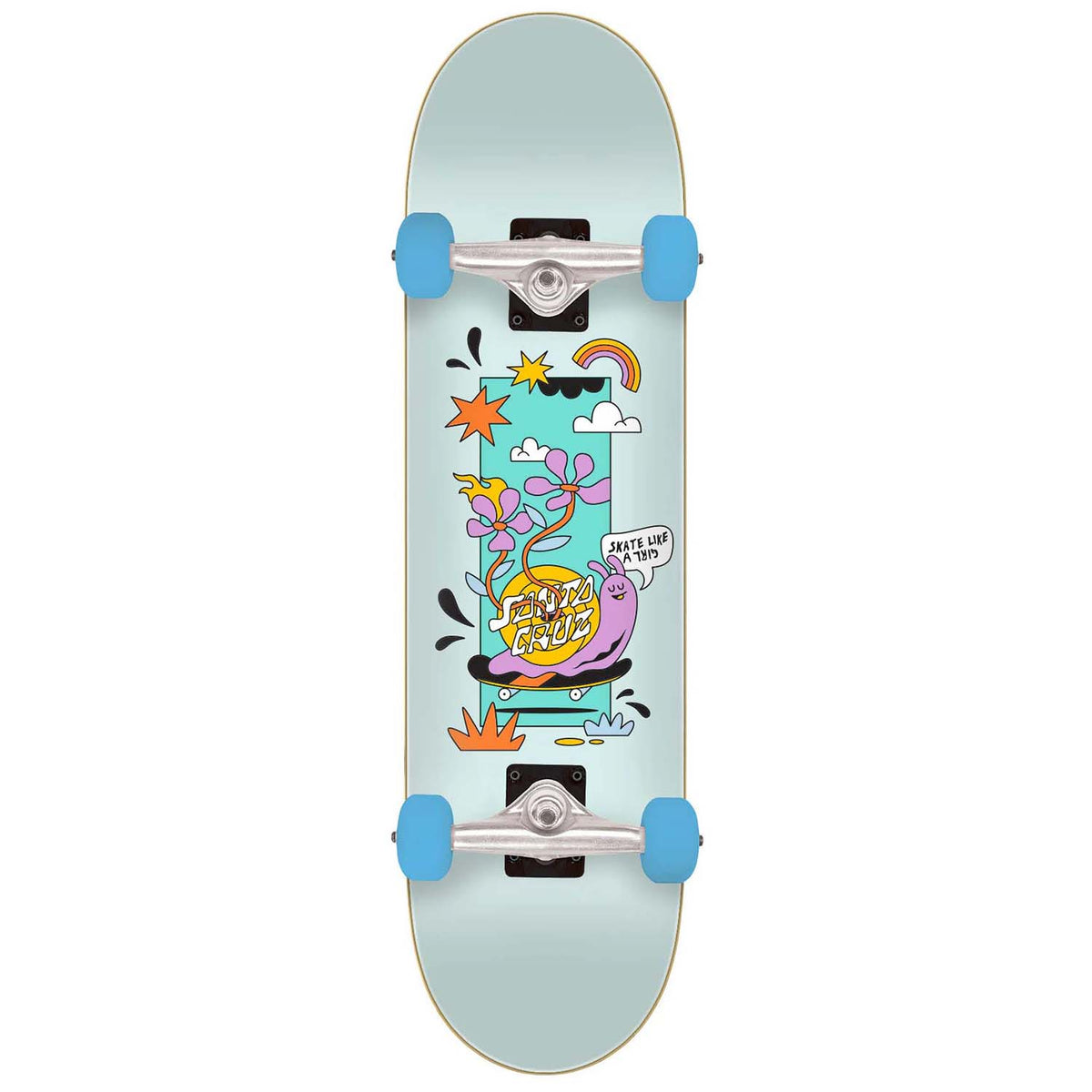 Santa Cruz Skateboards Skate Like A Girl 8.0 Skateboard Complete