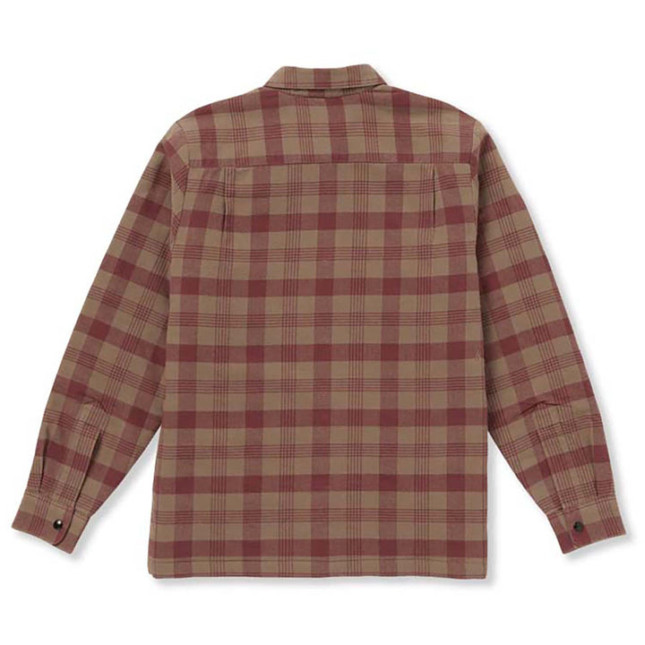 Volcom Stradostone Lined Short-Sleeve Shirt - Men's Teak