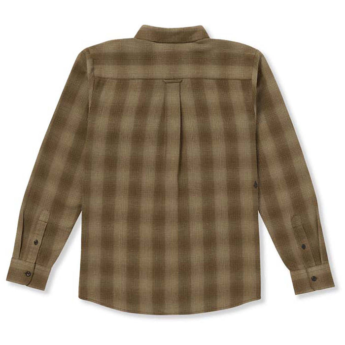 Volcom Shadowstone Long-Sleeve Flannel - Men's Dark Earth