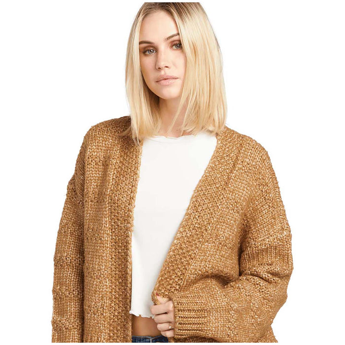 Volcom Deserts Edge Cardigan - Women's Vintage Brown