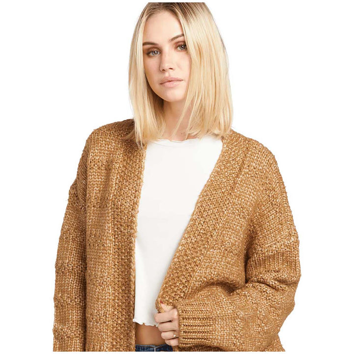 Volcom Deserts Edge Cardigan - Women's Vintage Brown