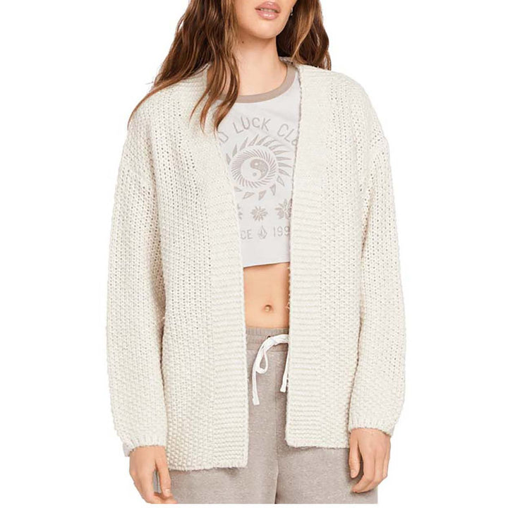 Volcom Lil Throw Cardi - Women's Star White