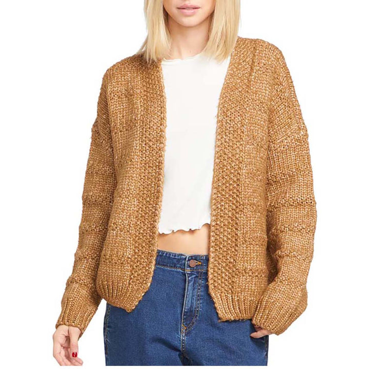 Volcom Deserts Edge Cardigan - Women's Vintage Brown