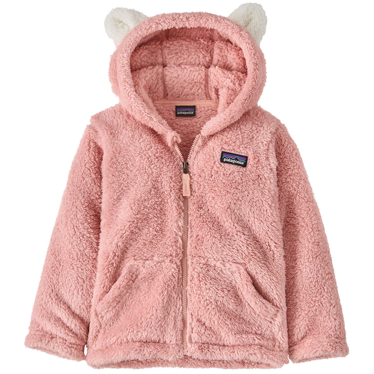 Patagonia Furry Friends Hoodie - Toddlers' Mallow Pink