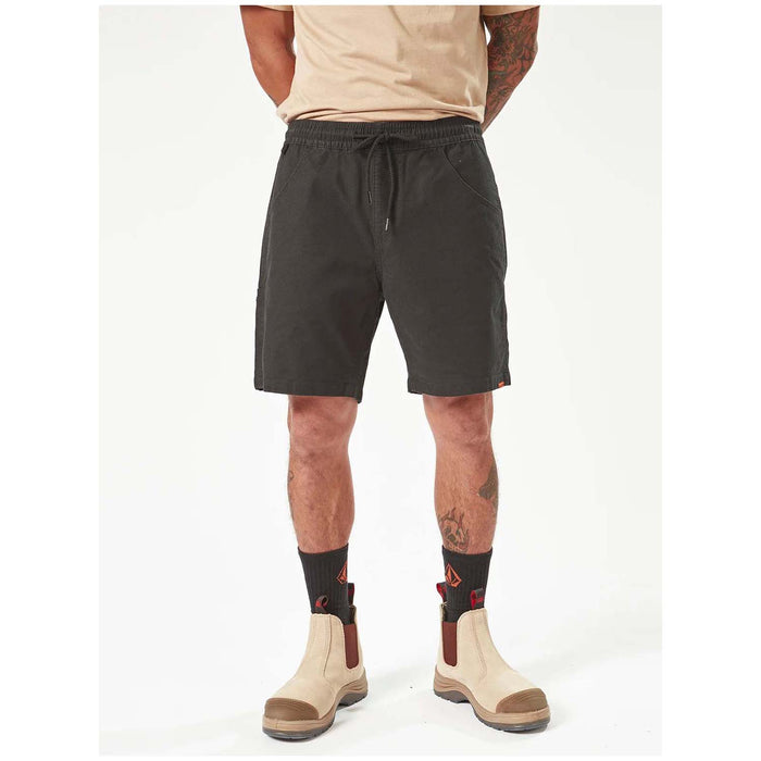 Volcom Caliper Elastic Waist 17 Shorts - Men's Black