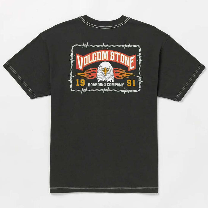 Volcom Barb Stone LSE T-Shirt - Men's Stealth
