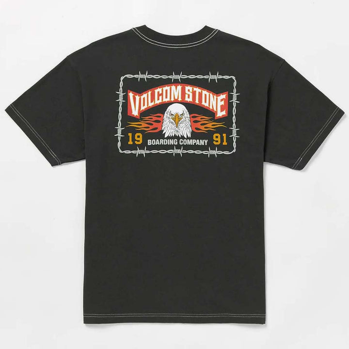 Volcom Barb Stone LSE T-Shirt - Men's Stealth