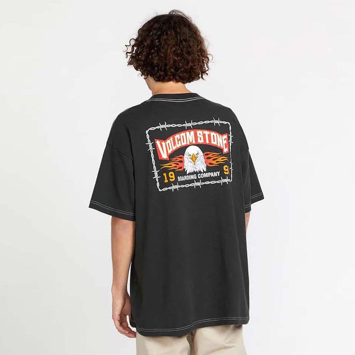 Volcom Barb Stone LSE T-Shirt - Men's Stealth
