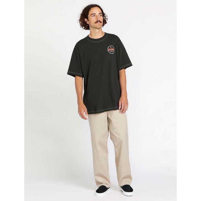Volcom Barb Stone LSE T-Shirt - Men's Stealth