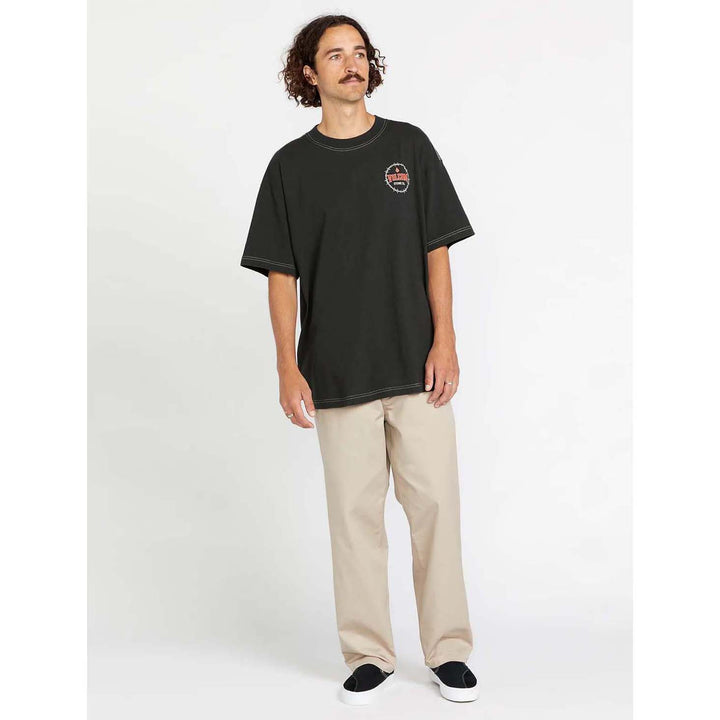 Volcom Barb Stone LSE T-Shirt - Men's Stealth