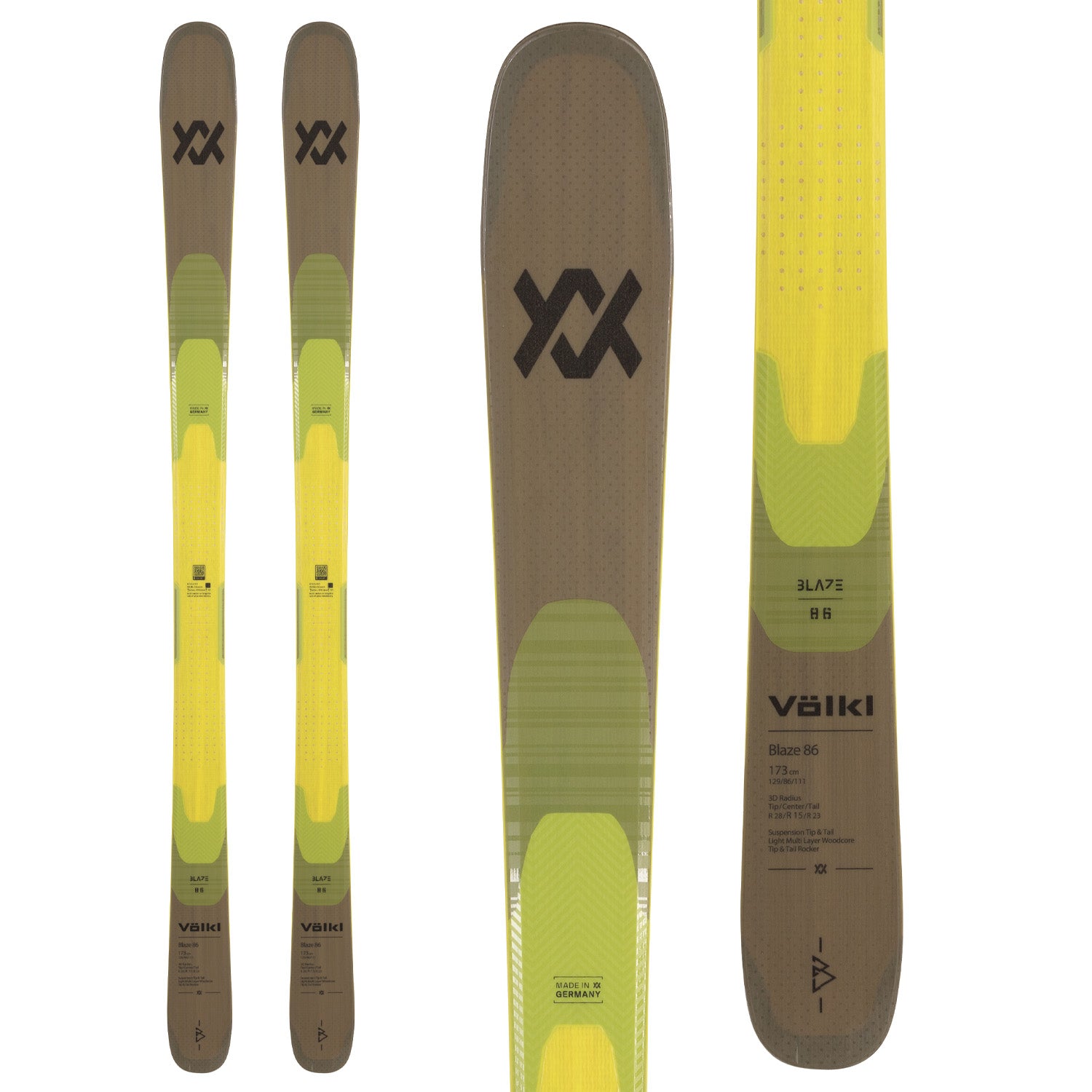 Völkl Blaze 86 Skis 2025 – evo