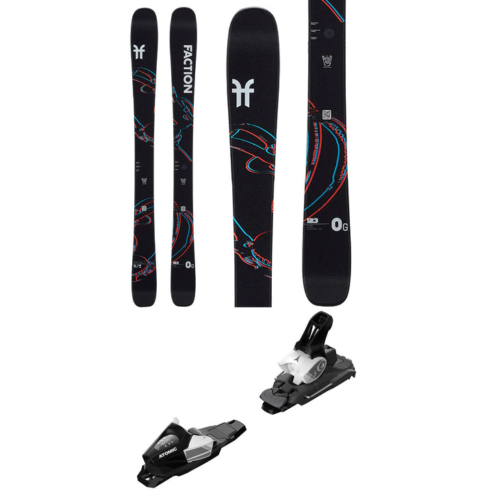 Faction Prodigy 0 Grom Skis + C5 GW Ski Bindings - Kids' 2024
