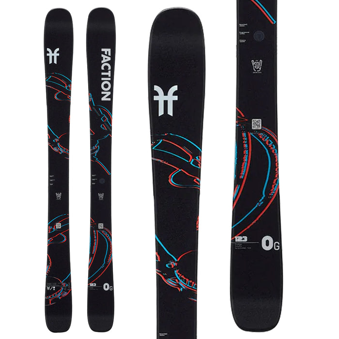 Faction Prodigy 0 Grom Skis + C5 GW Ski Bindings - Kids' 2024