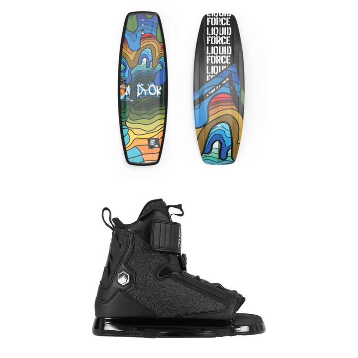 Liquid Force Fury+ Rant Wakeboard Package - Kids 2024