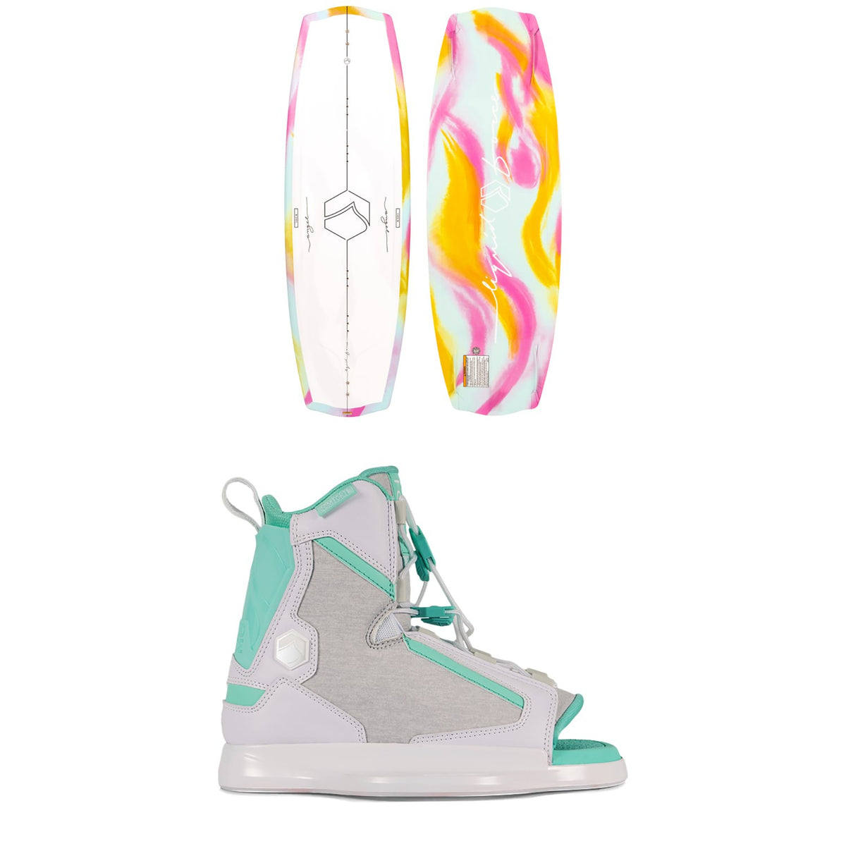 Liquid Force Angel + Plush Wakeboard Package - Women's 2025