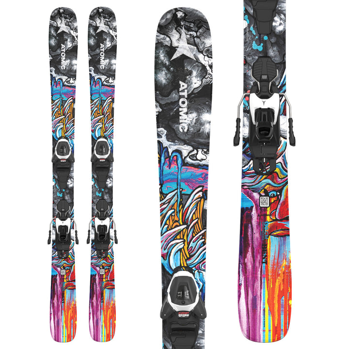 Atomic Bent Jr Skis + L6 GW Ski Bindings - Kids' 2025