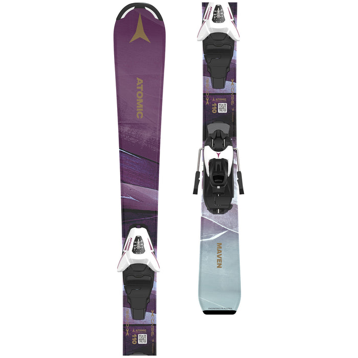 Atomic Maven Girl Skis + C5 GW Ski Bindings - Kids' 2026