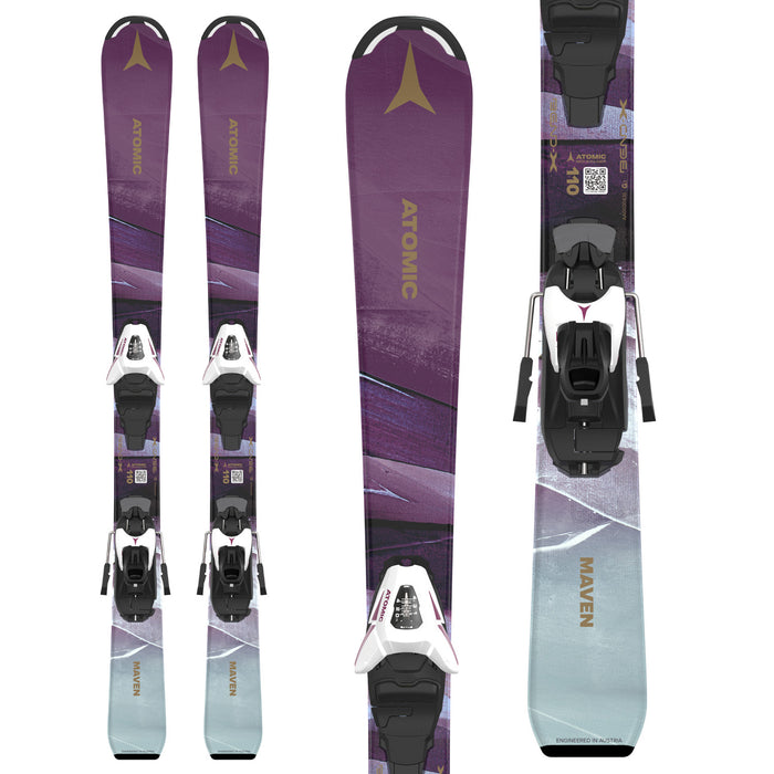 Atomic Maven Girl Skis + C5 GW Ski Bindings - Kids' 2026