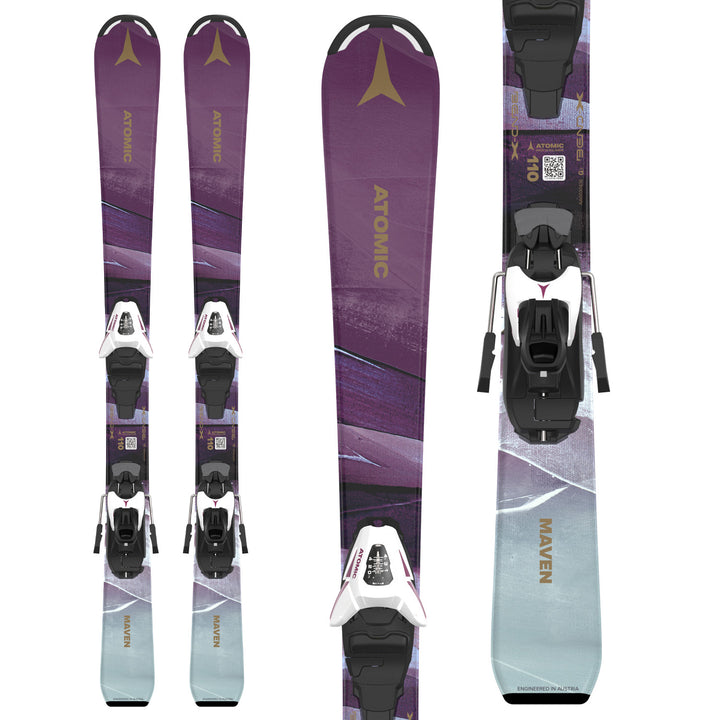 Atomic Maven Girl Skis + C5 GW Ski Bindings - Kids' 2026