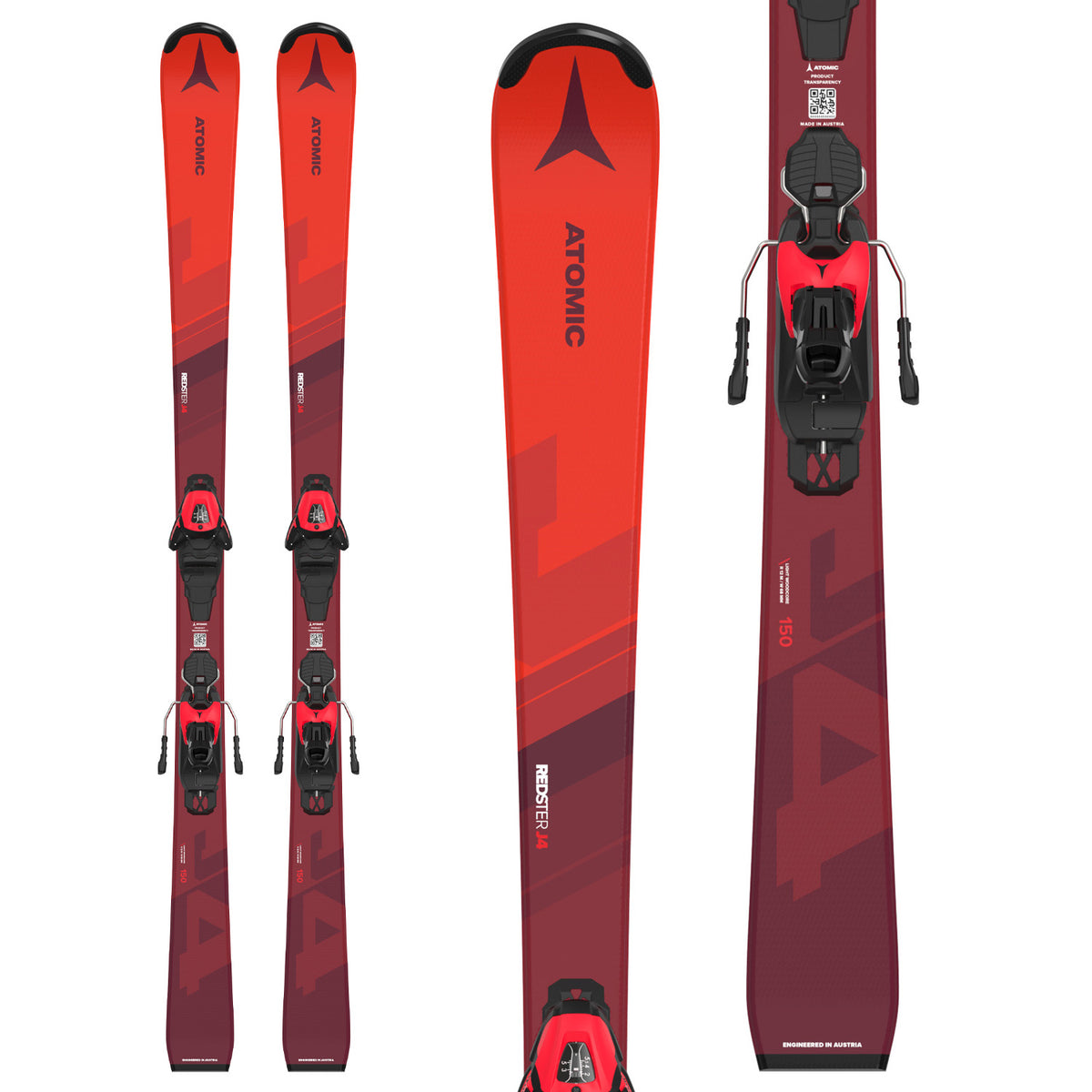 Atomic Redster J4 Skis + L6 GW Bindings - Kids' 2025