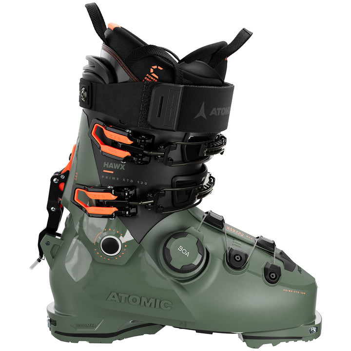 Atomic Hawx Prime XTD 120 BOA GW Alpine Touring Ski Boots 2026 Army Green/Orange