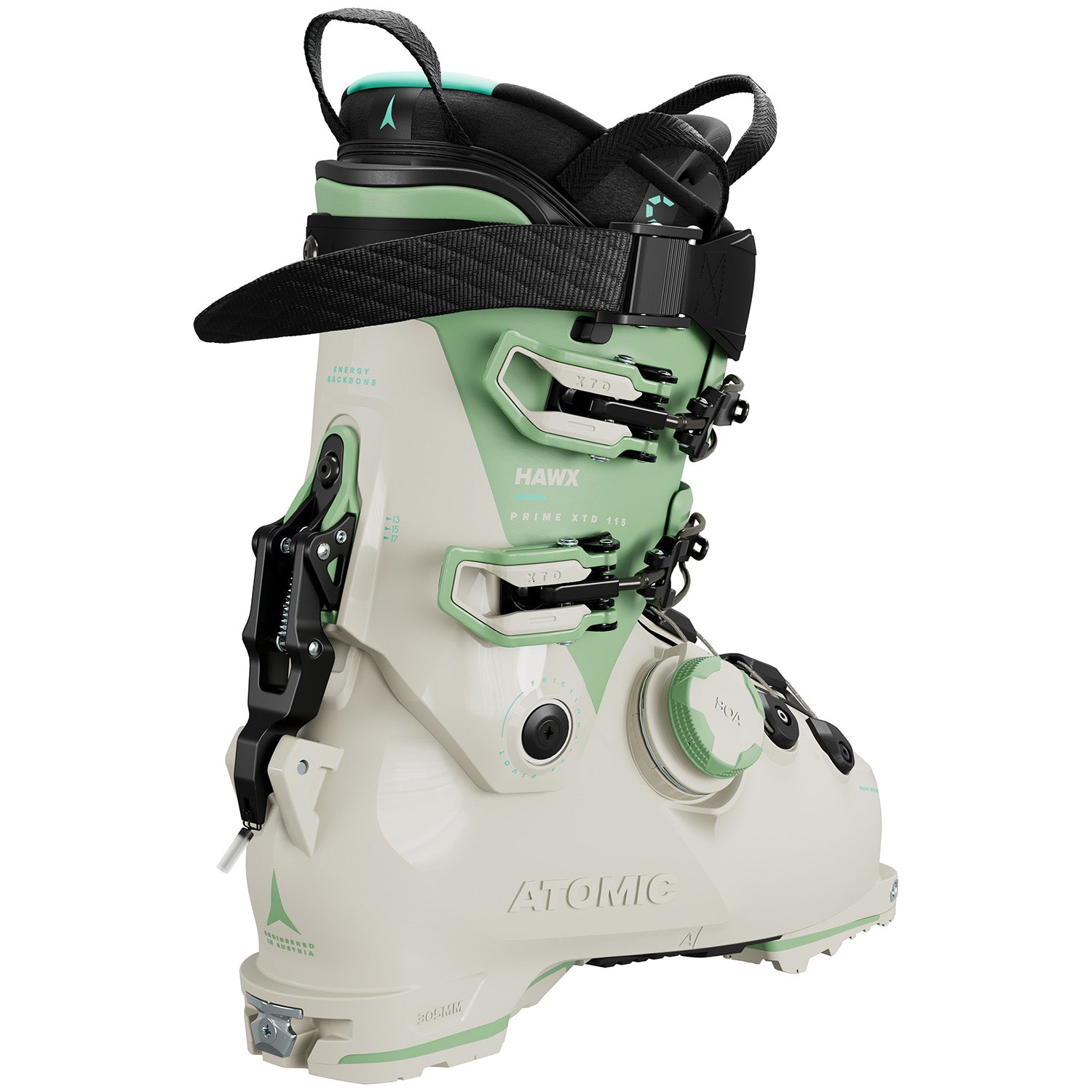 Atomic Perfect スキー 板 ホワイト/グリーン Atomic Hawx Prime XTD 115 BOA W GW Alpine Touring Ski Boots