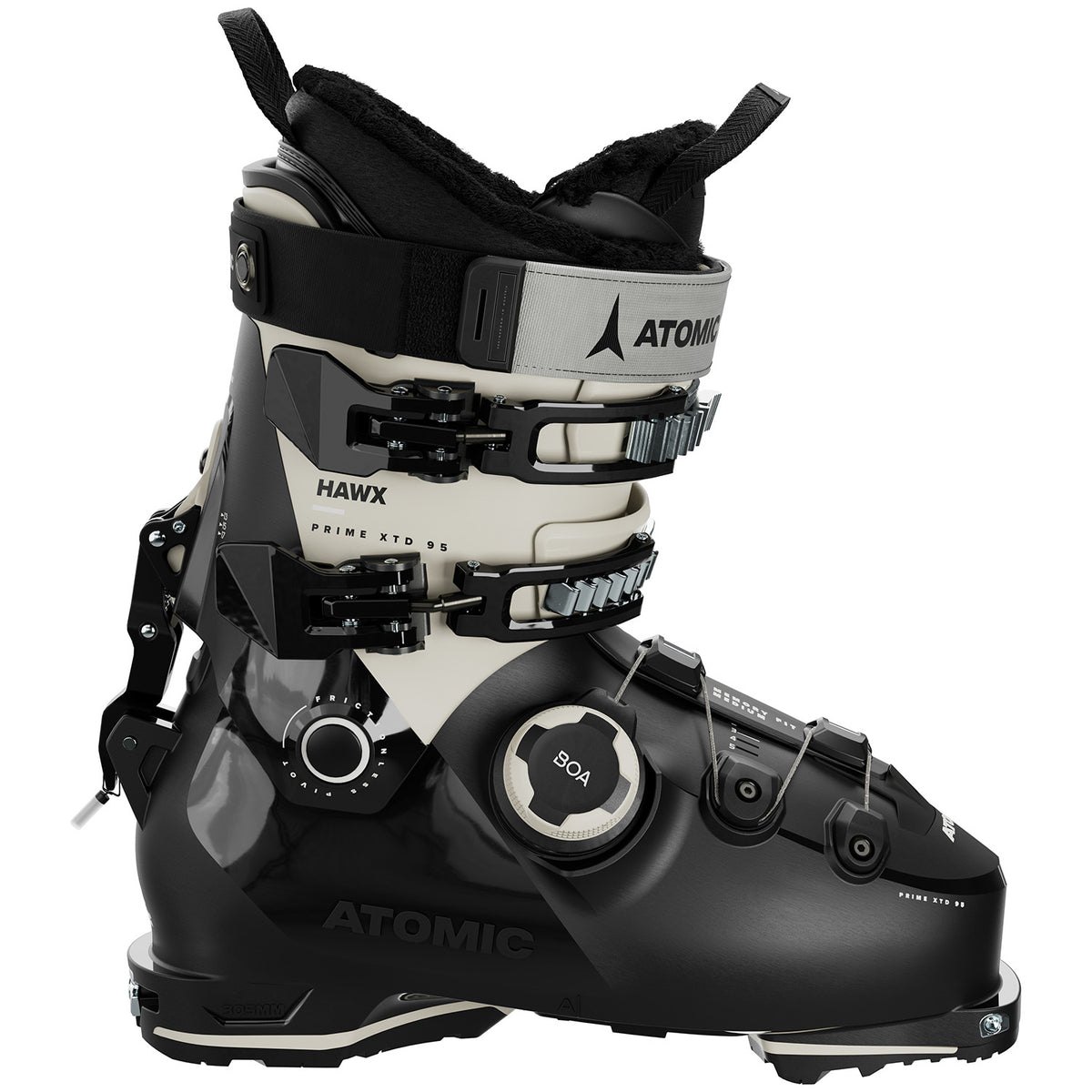 Atomic Hawx Prime XTD 95 BOA W GW Alpine Touring Ski Boots - Women's 2026 Black/Stone