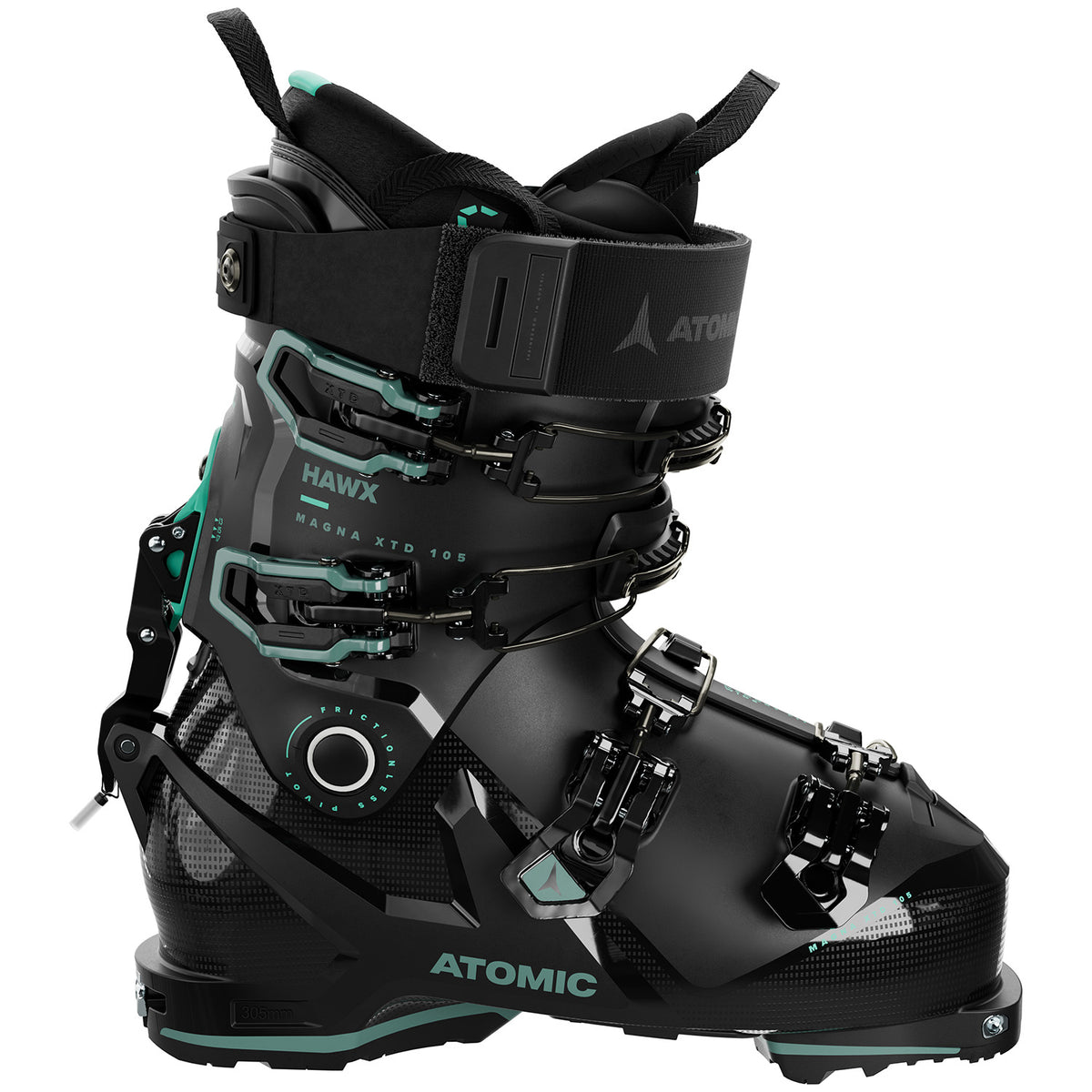 Atomic Hawx Magna XTD 105 GW Alpine Touring Ski Boots - Women's 2026 Black/Teal