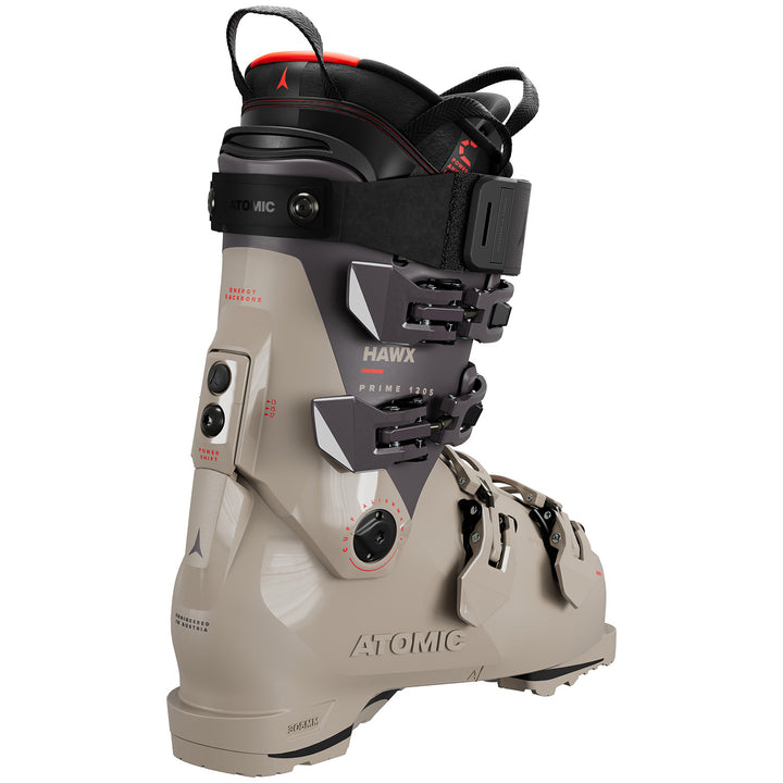 Atomic Hawx Prime 120 S GW Ski Boots 2025 Cement/Not Purple/Red