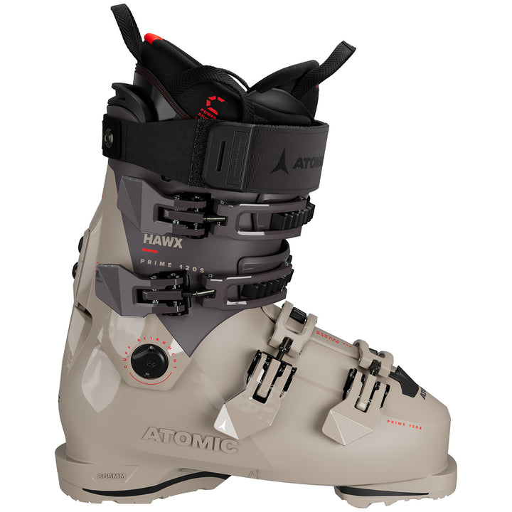 Atomic Hawx Prime 120 S GW Ski Boots 2025 Cement/Not Purple/Red