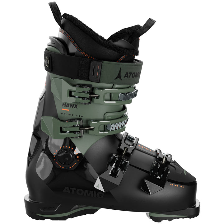 Atomic Hawx Prime 110 GW Ski Boots 2025 Black/Army Green