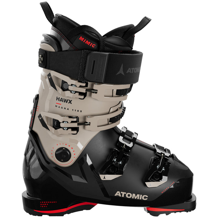 Atomic Hawx Magna 110 S GW Ski Boots 2025 Black/Cement/Red