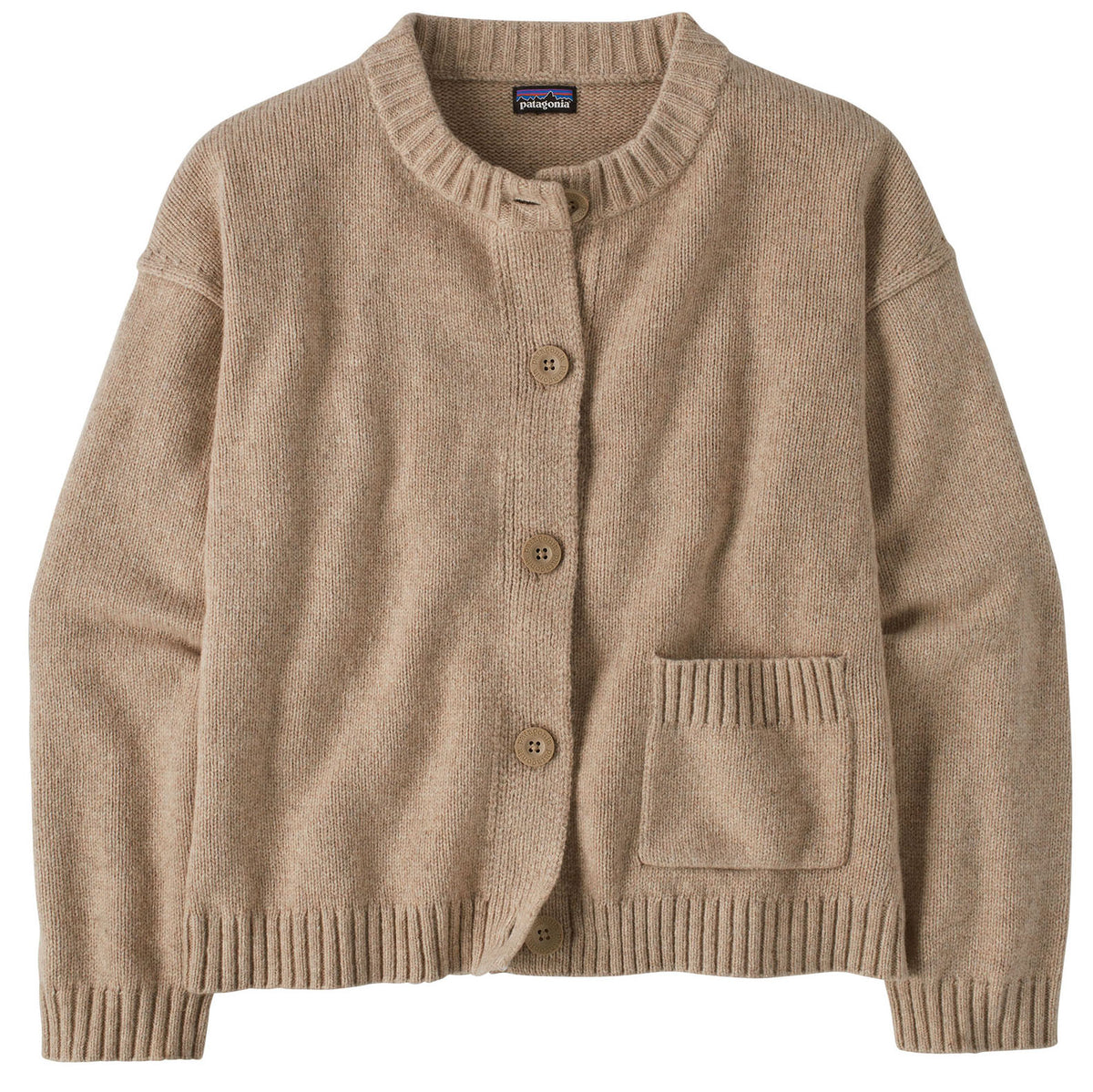 Patagonia Recycled Wool Sweater Jacket - Women's Seabird Grey