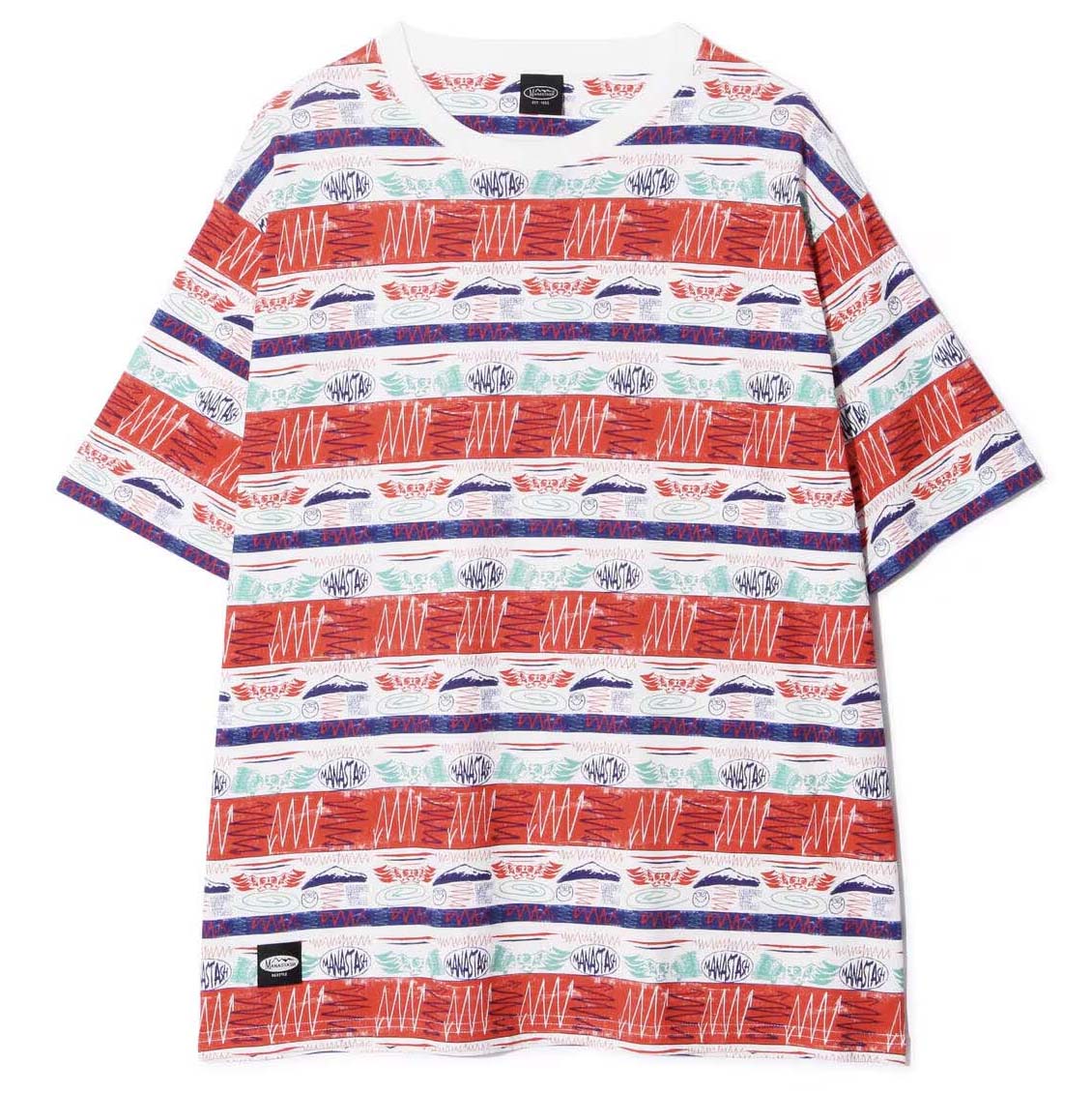 Manastash MTN Stripe T-Shirt - Men's Red