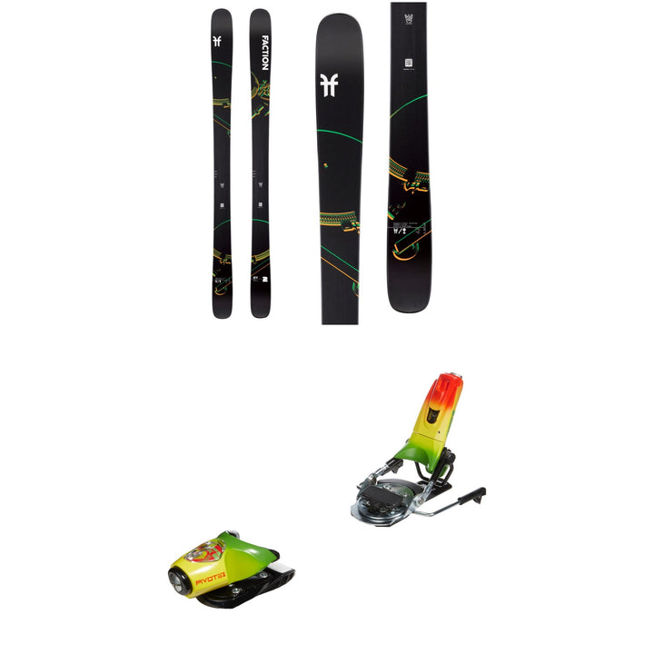 Faction Prodigy 2 Skis + Look Pivot 15 GW Ski Bindings